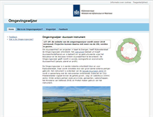 Tablet Screenshot of omgevingswijzer.org